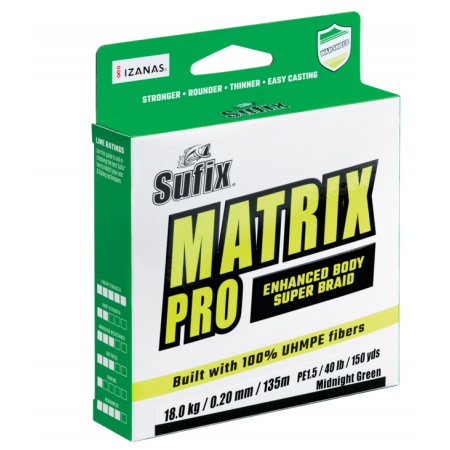 Sufix Matrix Pro 135m (keltainen)