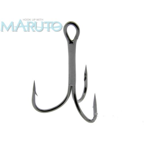 Maruto Black nickled 3-H koukku