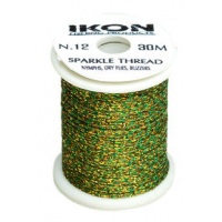 Sparkle Thread Golden Green N.12