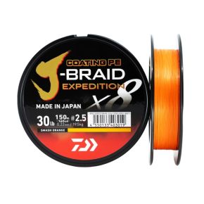 Daiwa J-Braid Expedition x8E 150m Smash Orange