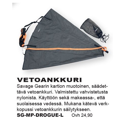 Savage Gear Drogue vetoankkuri koko L