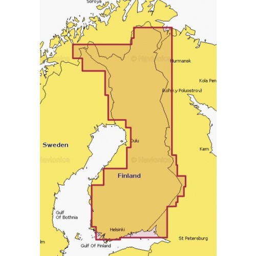 Navionics Finland, Lakes & Rivers