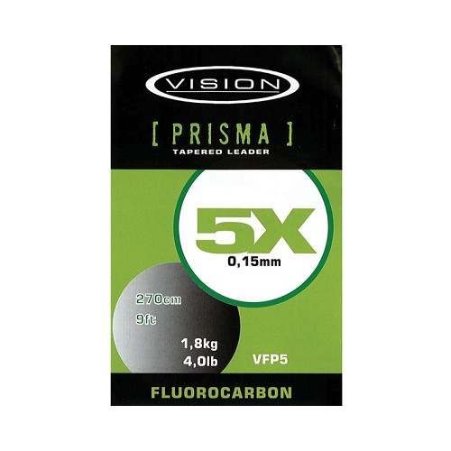 Vision Prisma Fluorocarbon peruke 9"